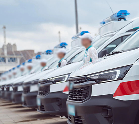 康定市服务车队展示